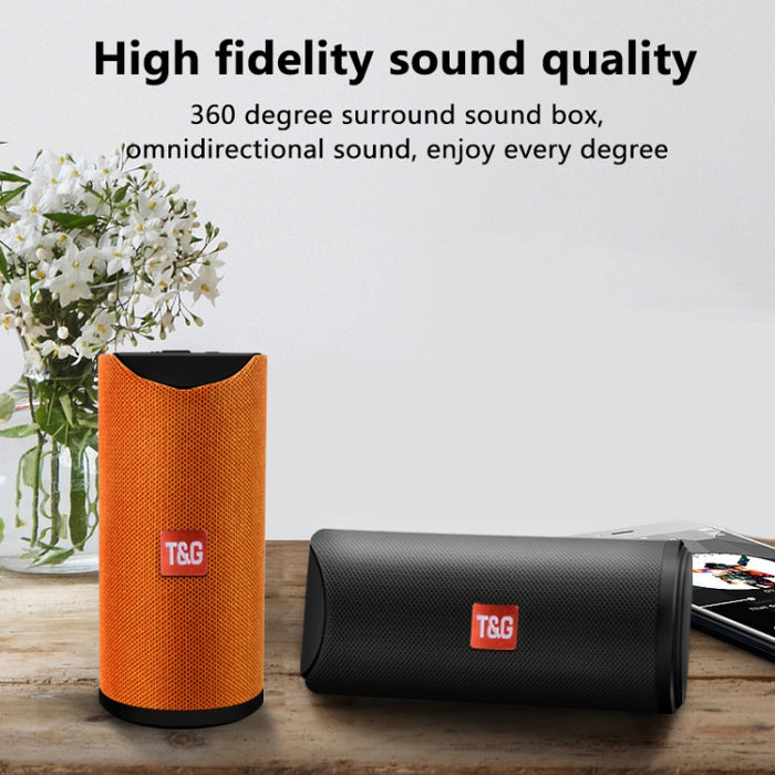 TG113 Altavoces Bluetooth portátiles Altavoz estéreo impermeable para exteriores MP3 Bass Sound Box con radio FM