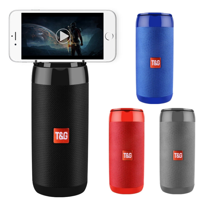 TG113C columna portátil Bluetooth Mini altavoz FM Radio impermeable Subwoofer soporte para teléfono inalámbrico Loundpeakers