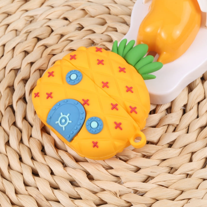Para Apple AirPods Pro Funda protectora para auriculares Bluetooth con apariencia de piña