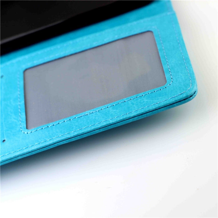 Estuche protector con tapa horizontal de cuero con textura de caballo loco con soporte y ranuras para tarjetas y billetera y marco de fotos, For Huawei Enjoy 10, For Xiaomi Note10/CC9 Pro, For Xiaomi Redmi Note 8T, For Xiaomi Redmi 8/Redmi 8A          ...