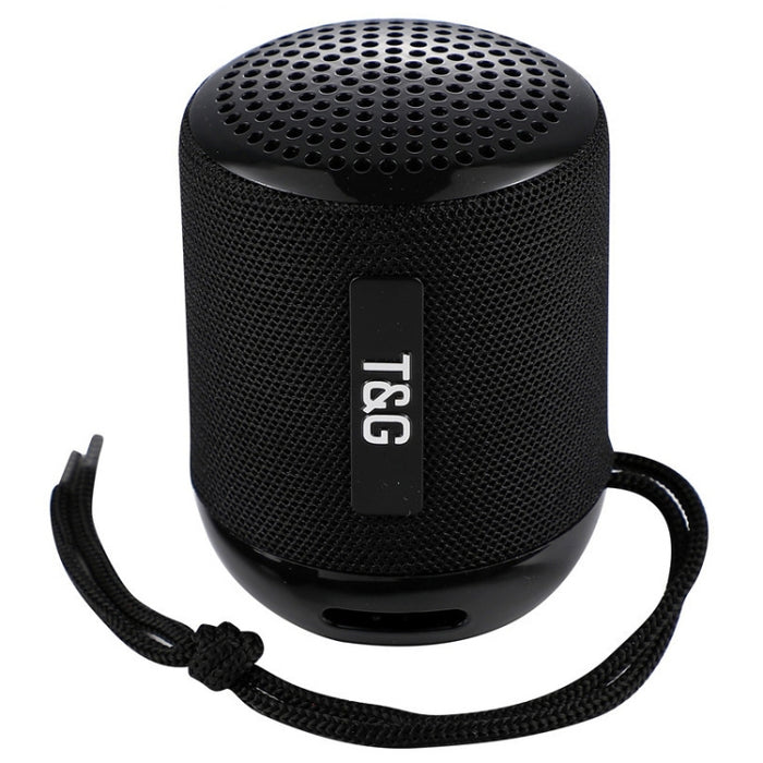 T&G TG129 Altavoz de música inalámbrico portátil manos libres con MIC, compatible con tarjeta TF FM