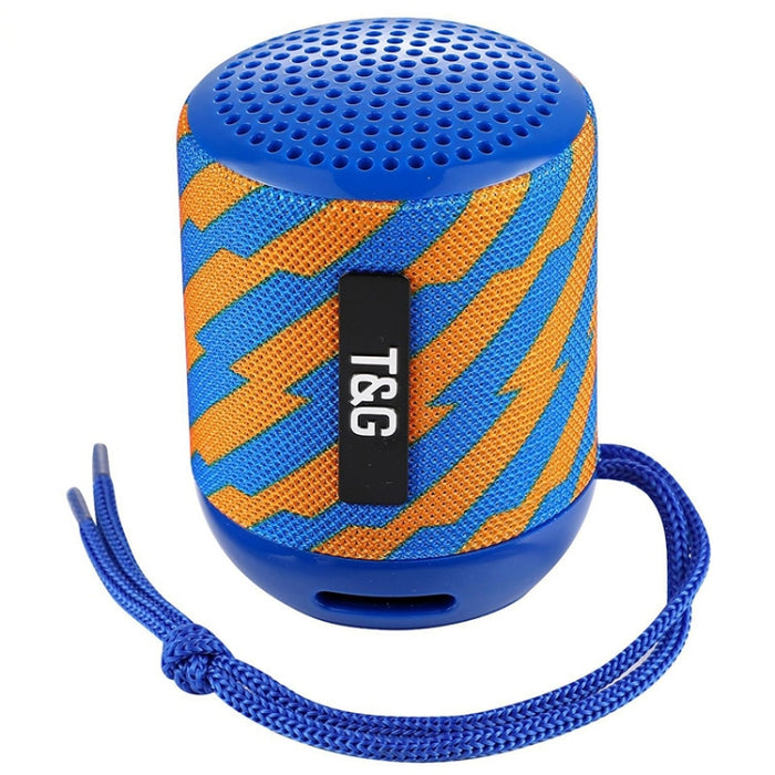 T&G TG129 Altavoz de música inalámbrico portátil manos libres con MIC, compatible con tarjeta TF FM