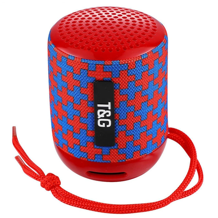 T&G TG129 Altavoz de música inalámbrico portátil manos libres con MIC, compatible con tarjeta TF FM