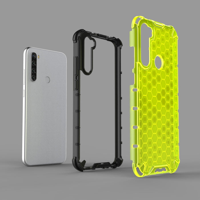 Para Xiaomi Redmi Note 8T a prueba de golpes Honeycomb PC + TPU Case