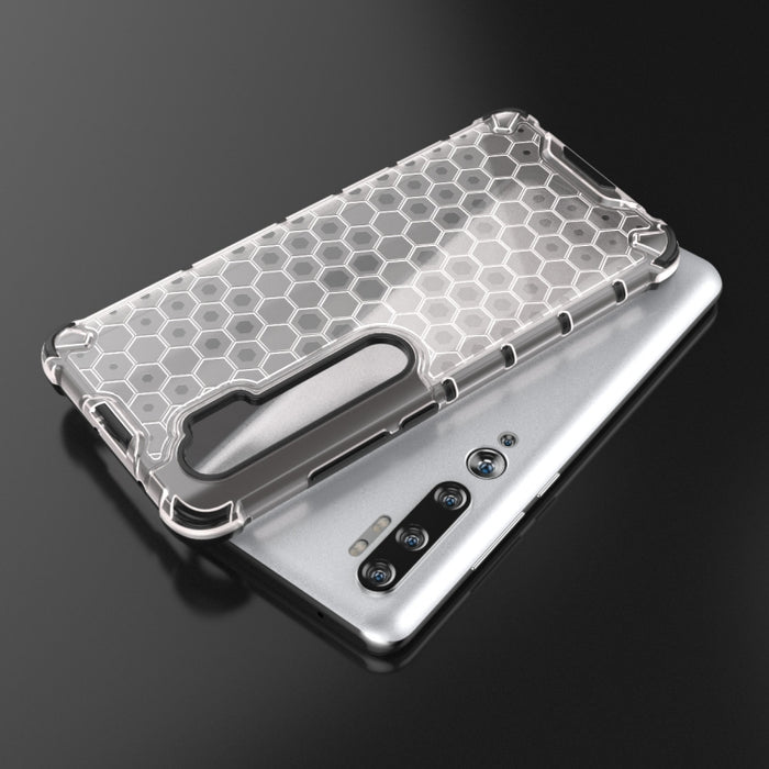 Para Xiaomi Mi Note 10/Mi CC9 Pro Funda PC + TPU a prueba de golpes Honeycomb