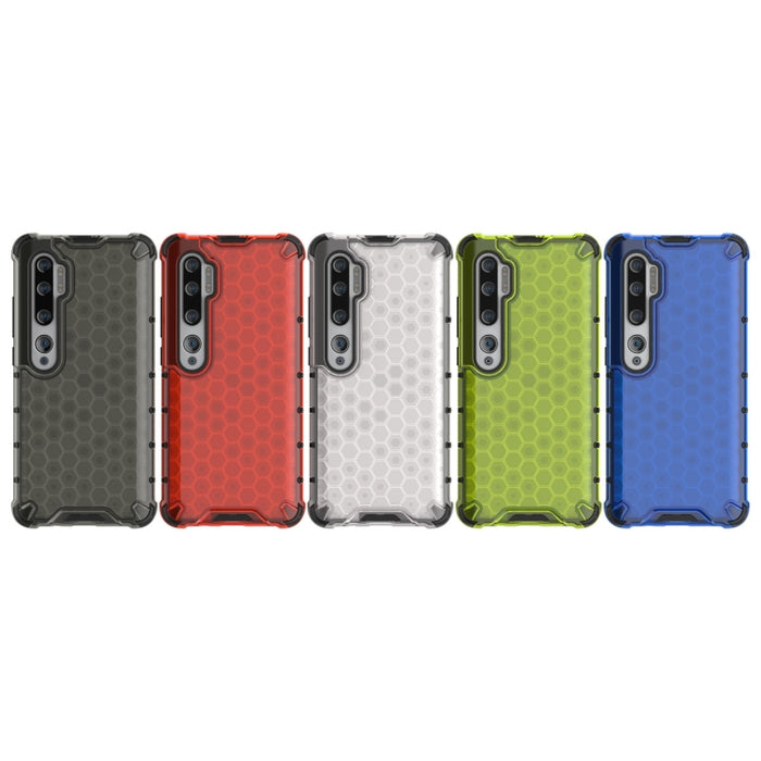 Para Xiaomi Mi Note 10/Mi CC9 Pro Funda PC + TPU a prueba de golpes Honeycomb