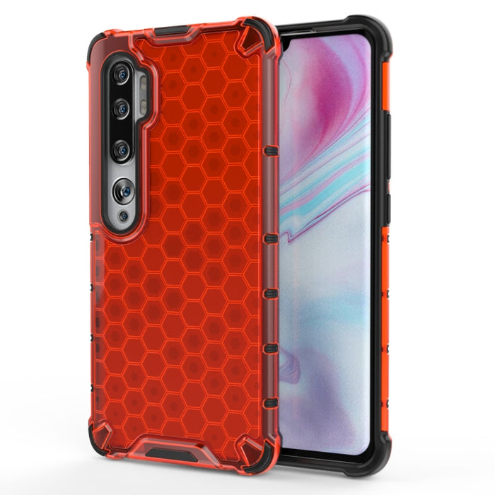 Para Xiaomi Mi Note 10/Mi CC9 Pro Funda PC + TPU a prueba de golpes Honeycomb