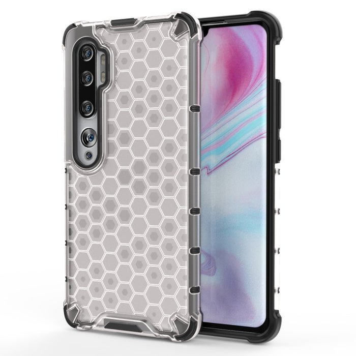 Para Xiaomi Mi Note 10/Mi CC9 Pro Funda PC + TPU a prueba de golpes Honeycomb