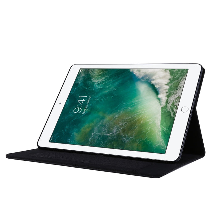 Carcasa protectora plana de TPU estilo tela, For iPad 10.2