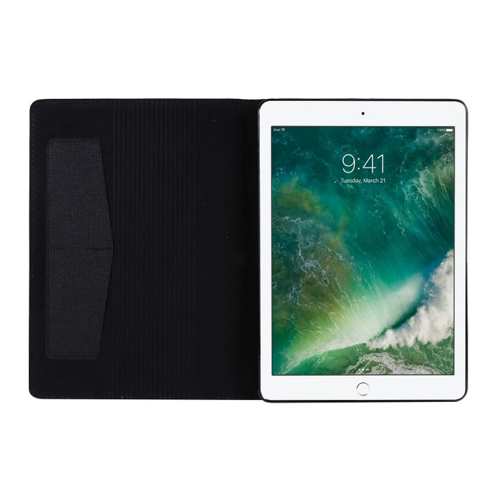 Carcasa protectora plana de TPU estilo tela, For iPad 10.2