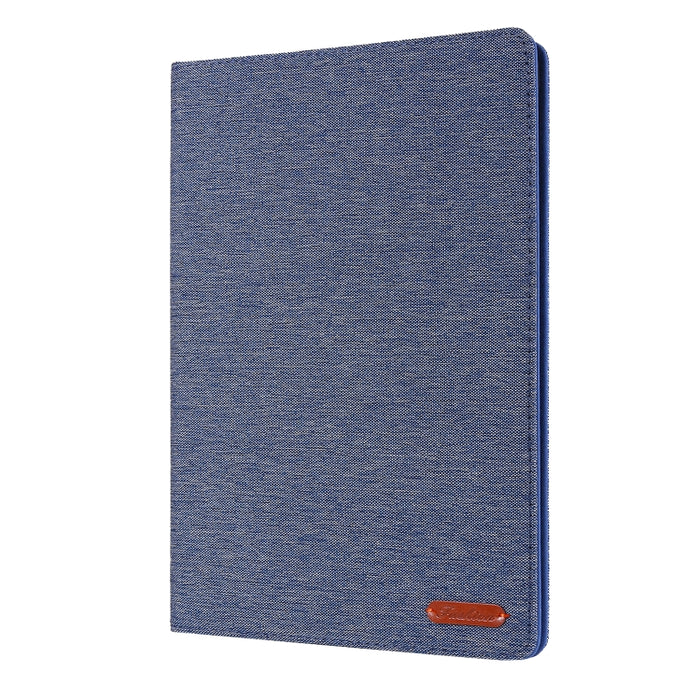 Carcasa protectora plana de TPU estilo tela, For iPad 10.2
