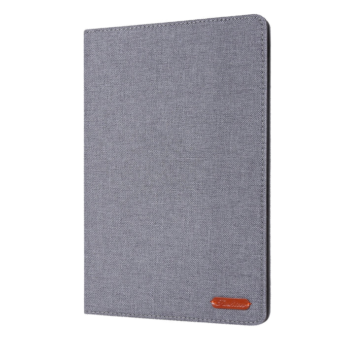 Carcasa protectora plana de TPU estilo tela, For iPad 10.2