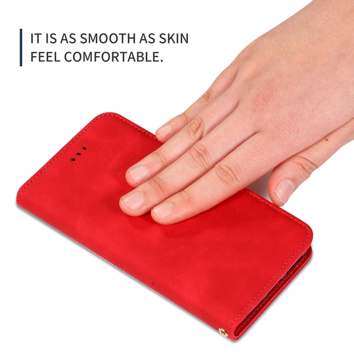 Retro Skin Feel Business Estuche de cuero con tapa horizontal magnética, For Xiaomi Redmi 8, For Xiaomi Redmi 8A