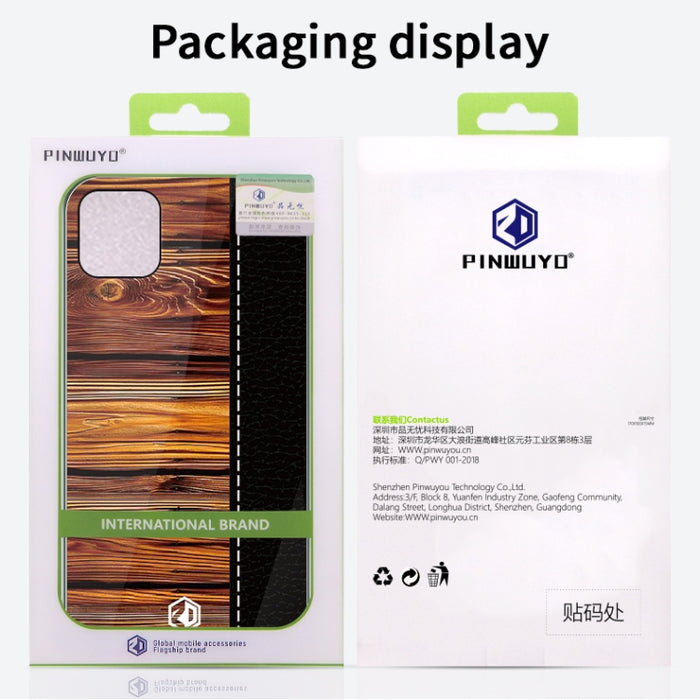 PINWUYO Pindun Series Slim 3D Call Flashing PC Estuche de protección impermeable a prueba de golpes todo incluido, For  iPhone 11 Pro, For  iPhone 11 Pro Max, For  iPhone 11
