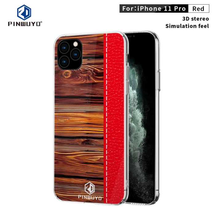 PINWUYO Pindun Series Slim 3D Call Flashing PC Estuche de protección impermeable a prueba de golpes todo incluido, For  iPhone 11 Pro, For  iPhone 11 Pro Max, For  iPhone 11