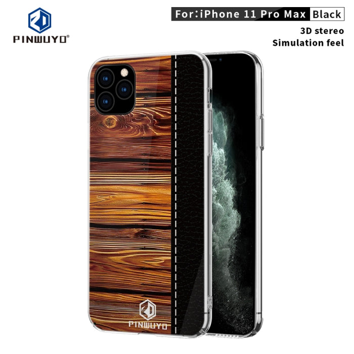 PINWUYO Pindun Series Slim 3D Call Flashing PC Estuche de protección impermeable a prueba de golpes todo incluido, For  iPhone 11 Pro, For  iPhone 11 Pro Max, For  iPhone 11