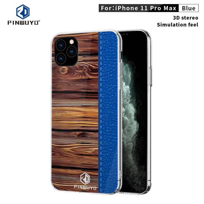 PINWUYO Pindun Series Slim 3D Call Flashing PC Estuche de protección impermeable a prueba de golpes todo incluido, For  iPhone 11 Pro, For  iPhone 11 Pro Max, For  iPhone 11