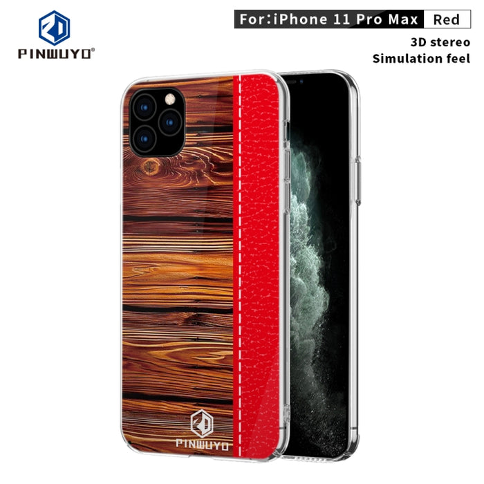 PINWUYO Pindun Series Slim 3D Call Flashing PC Estuche de protección impermeable a prueba de golpes todo incluido, For  iPhone 11 Pro, For  iPhone 11 Pro Max, For  iPhone 11