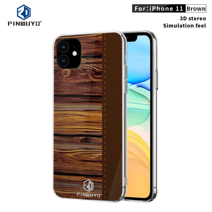 PINWUYO Pindun Series Slim 3D Call Flashing PC Estuche de protección impermeable a prueba de golpes todo incluido, For  iPhone 11 Pro, For  iPhone 11 Pro Max, For  iPhone 11