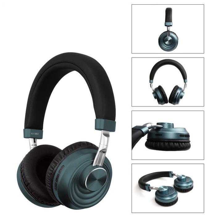 VJ083 Auriculares inalámbricos plegables Bluetooth Juego competitivo Música Deportes Enchufe Auriculares inalámbricos de dibujos animados