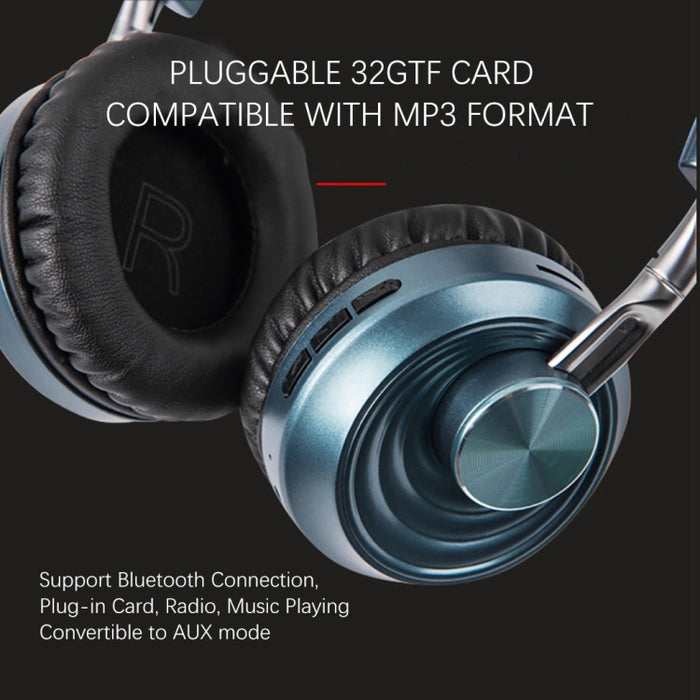 VJ083 Auriculares inalámbricos plegables Bluetooth Juego competitivo Música Deportes Enchufe Auriculares inalámbricos de dibujos animados