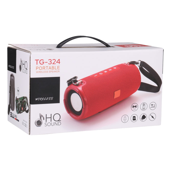 T & G TG125 Altavoz de columna portátil 20W Altavoz Bluetooth Reproductor de música Caja de altavoces con Radio FM Aux TF Subwoofer Altavoz de graves
