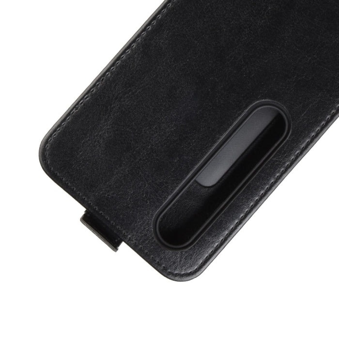 Para Xiaomi Mi 10 R64 Texture Funda protectora de cuero con tapa vertical única con ranuras para tarjetas y marco de fotos, For Xiaomi Mi 10