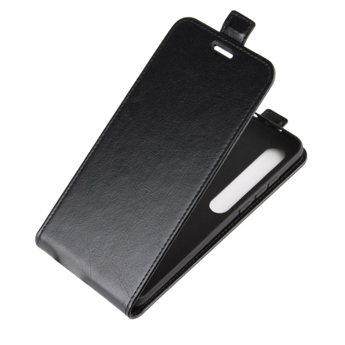 Para Xiaomi Mi 10 R64 Texture Funda protectora de cuero con tapa vertical única con ranuras para tarjetas y marco de fotos, For Xiaomi Mi 10