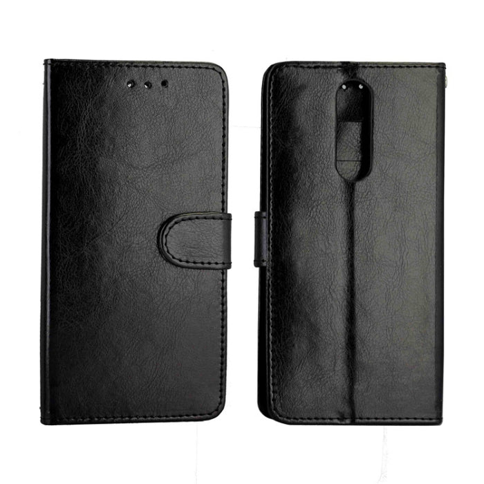 Estuche protector con tapa horizontal de cuero con textura de caballo loco con soporte y ranuras para tarjetas y billetera y marco de fotos, For Xiaomi Redmi K30, For Nokia 7.2, For Samsung Galaxy A71, For OPPO A9 (2020), For Samsung Galaxy Note 10 Lit...