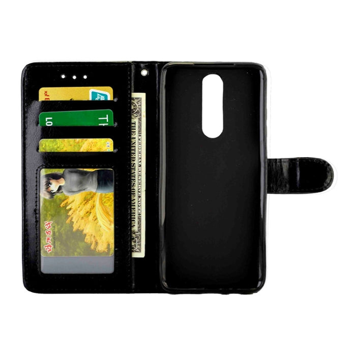 Estuche protector con tapa horizontal de cuero con textura de caballo loco con soporte y ranuras para tarjetas y billetera y marco de fotos, For Xiaomi Redmi K30, For Nokia 7.2, For Samsung Galaxy A71, For OPPO A9 (2020), For Samsung Galaxy Note 10 Lit...