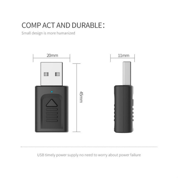 JEDX-M135 USB5.0 4 en 1 Transmisor receptor de audio Bluetooth