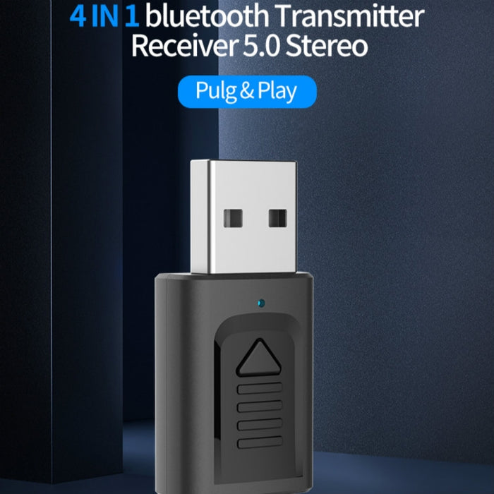 JEDX-M135 USB5.0 4 en 1 Transmisor receptor de audio Bluetooth