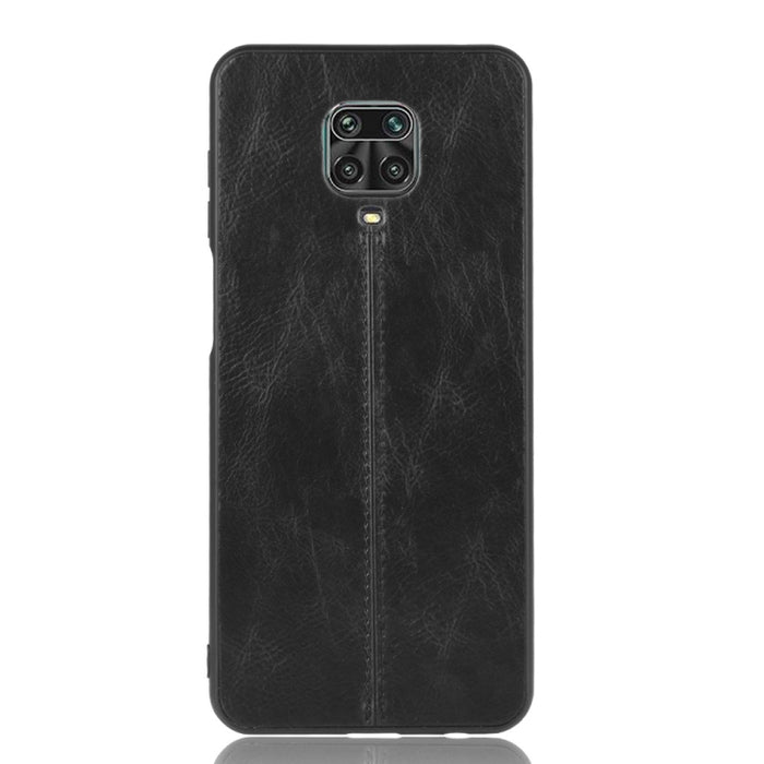 Para Xiaomi Redmi Note 9 Pro / Note 9s / Note 9 Pro Max Patrón de vaca de costura a prueba de golpes Piel PC + PU + TPU Funda, For Redmi Note 9 Pro