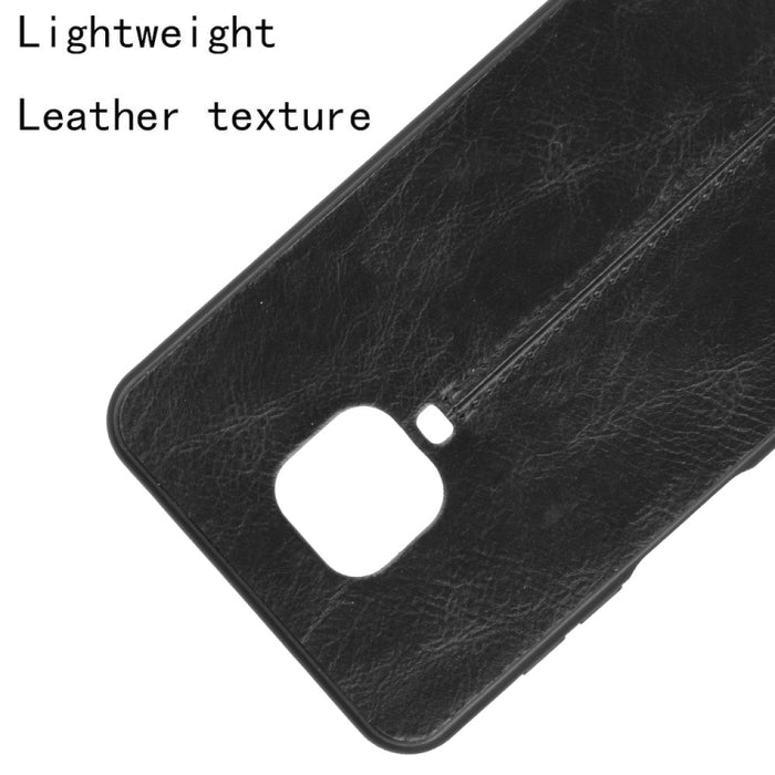 Para Xiaomi Redmi Note 9 Pro / Note 9s / Note 9 Pro Max Patrón de vaca de costura a prueba de golpes Piel PC + PU + TPU Funda, For Redmi Note 9 Pro