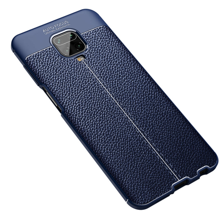 Para Xiaomi Redmi Note 9 Pro Max Litchi Texture TPU Funda a prueba de golpes
