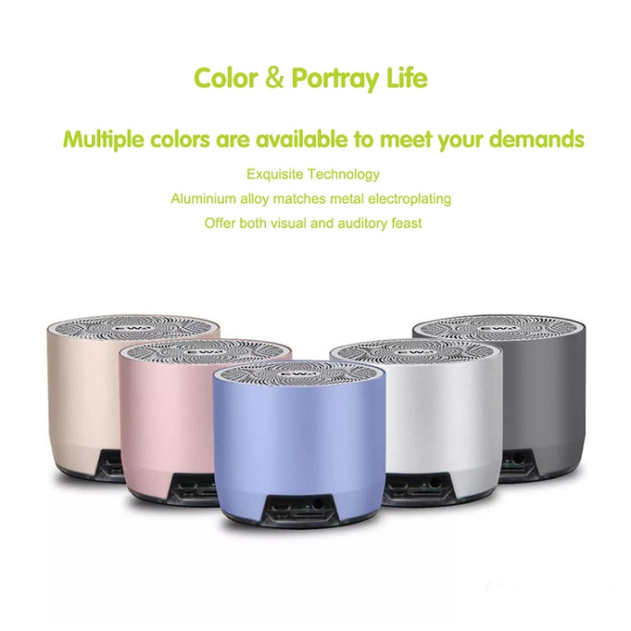 EWA A3 Mini Altavoces 8W 3D Estéreo Música Surround Inalámbrico Bluetooth Altavoces Portátil Sonud Bass Soporte TF Tarjetas USB