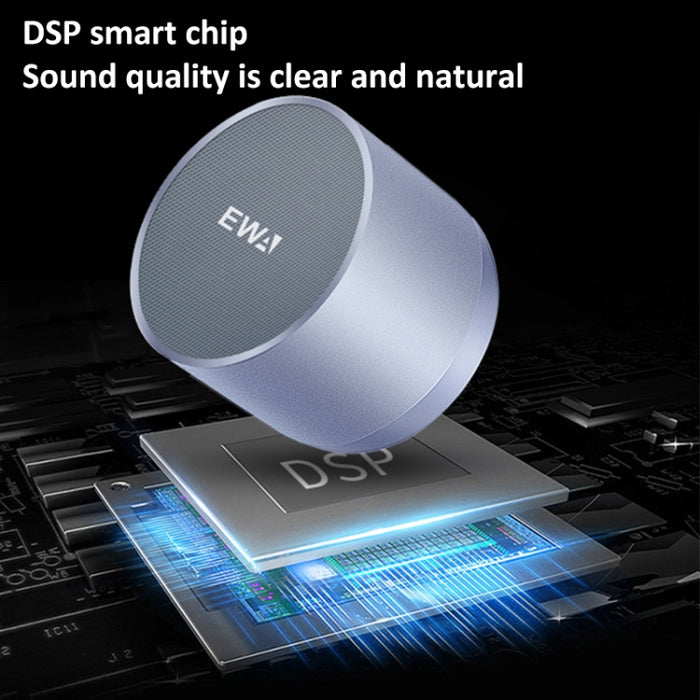 EWA A3 Mini Altavoces 8W 3D Estéreo Música Surround Inalámbrico Bluetooth Altavoces Portátil Sonud Bass Soporte TF Tarjetas USB