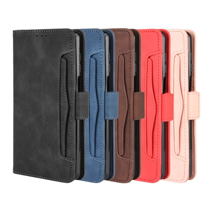 Para Xiaomi Redmi Note 9 Pro / Note 9s / Note 9 Pro Max Estuche de cuero con patrón de piel de becerro con ranura para tarjeta separada, For Redmi Note 9 Pro