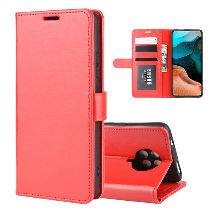 Para Xiaomi Redmi K30 Pro R64 Texture Single Horizontal Flip Funda protectora con soporte y ranuras para tarjetas y billetera y marco de fotos, For Redmi K30 Pro