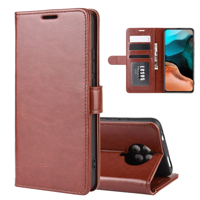 Para Xiaomi Redmi K30 Pro R64 Texture Single Horizontal Flip Funda protectora con soporte y ranuras para tarjetas y billetera y marco de fotos, For Redmi K30 Pro