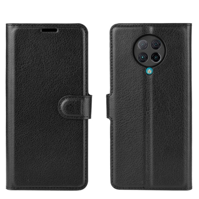 Para Xiaomi Redmi K30 Pro Litchi Texture Funda protectora con tapa horizontal con soporte y ranuras para tarjetas y billetera, For Redmi K30 Pro
