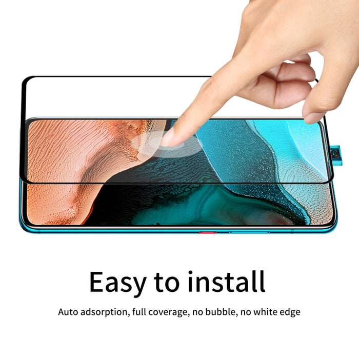 5 PCS ENKAY Hat-Prince Full Glue 0.26mm 9H 2.5D Película de cobertura total de vidrio templado, For Xiaomi Redmi K30/K30 Pro, For Xiaomi Redmi Note 9/Note 9 Pro