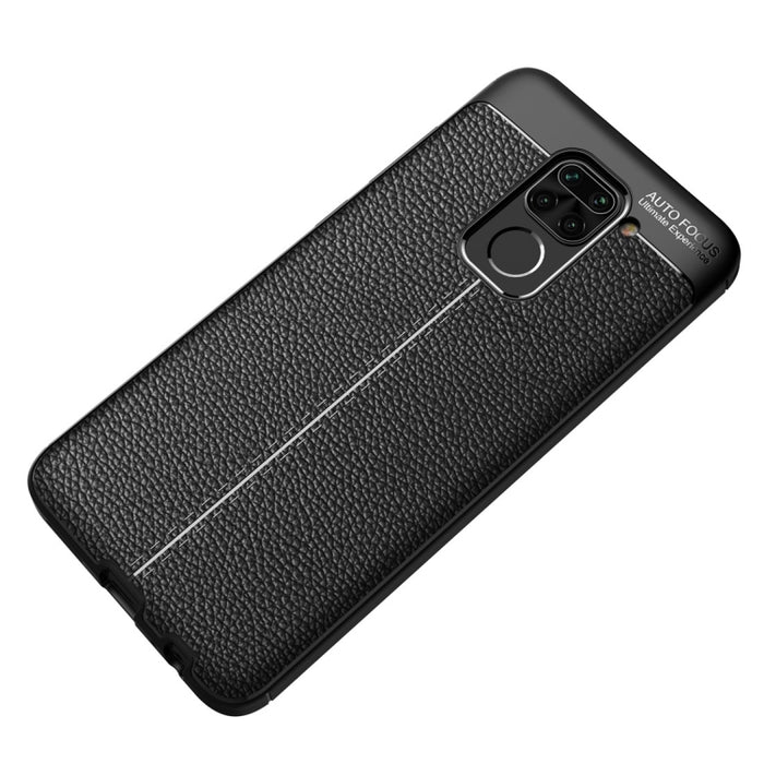 Para Xiaomi Redmi Note9 Litchi Texture TPU Funda a prueba de golpes, For Redmi Note 9