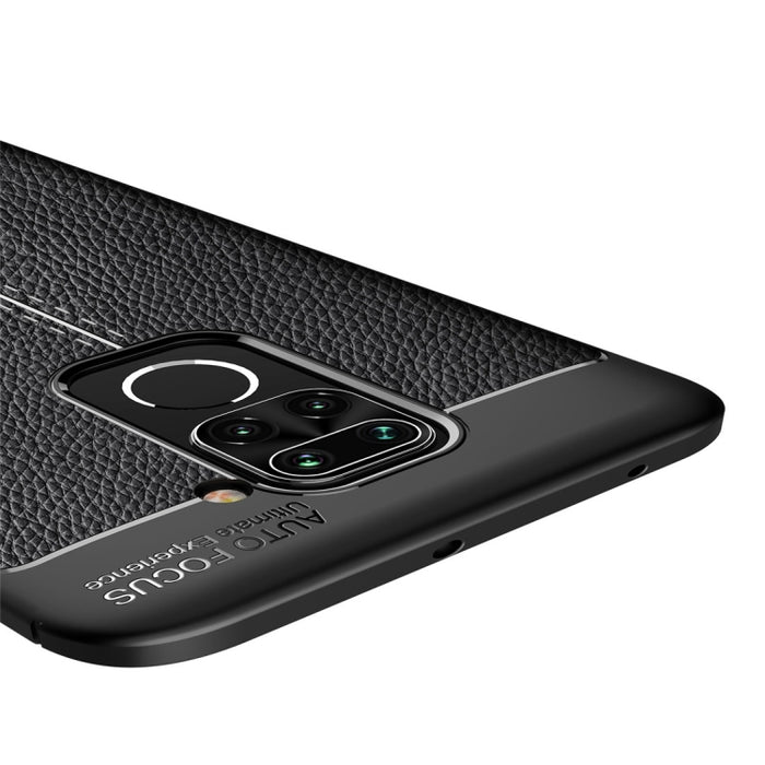 Para Xiaomi Redmi Note9 Litchi Texture TPU Funda a prueba de golpes, For Redmi Note 9