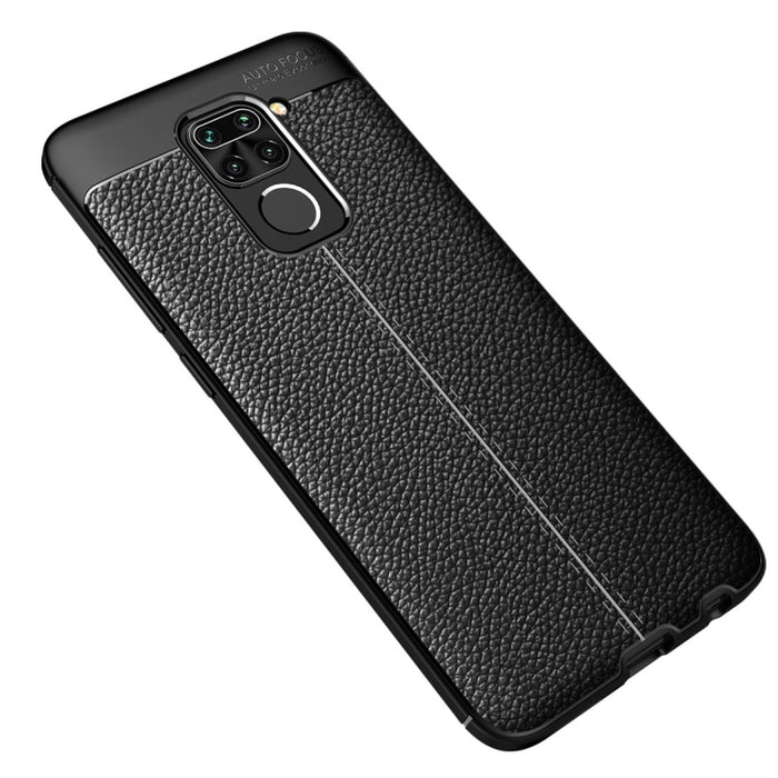 Para Xiaomi Redmi Note9 Litchi Texture TPU Funda a prueba de golpes, For Redmi Note 9