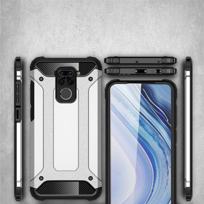 Para Xiaomi Redmi Note 9 Magic Armor TPU + PC Estuche combinado, For Redmi Note 9