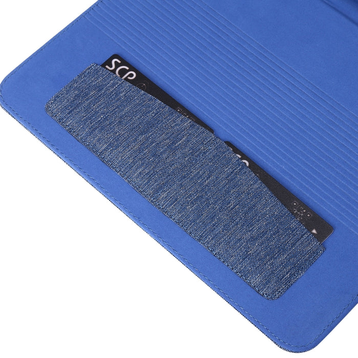 Flip horizontal TPU + funda protectora de cuero PU de tela con clip para tarjeta de presentación, For iPad Pro 11(2020)