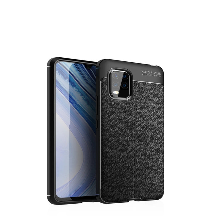 Para Xiaomi 10 Lite Litchi Texture TPU Funda a prueba de golpes, For Xiaomi 10 Lite