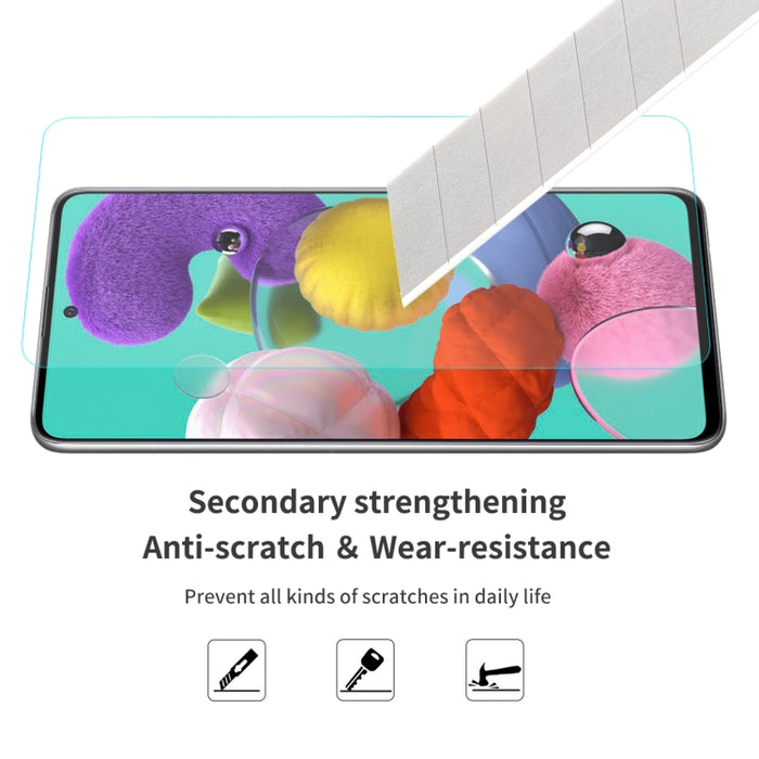 5 PCS ENKAY Hat-prince 0.26mm 9H 2.5D Película de vidrio templado de borde curvo, For Galaxy A51, For Galaxy A71, For Xiaomi Redmi K30/K30 Pro, For Xiaomi Redmi Note 9/Note 9 Pro, For Huawei Nova 6 SE/P40 Lite