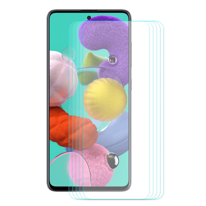 5 PCS ENKAY Hat-prince 0.26mm 9H 2.5D Película de vidrio templado de borde curvo, For Galaxy A51, For Galaxy A71, For Xiaomi Redmi K30/K30 Pro, For Xiaomi Redmi Note 9/Note 9 Pro, For Huawei Nova 6 SE/P40 Lite